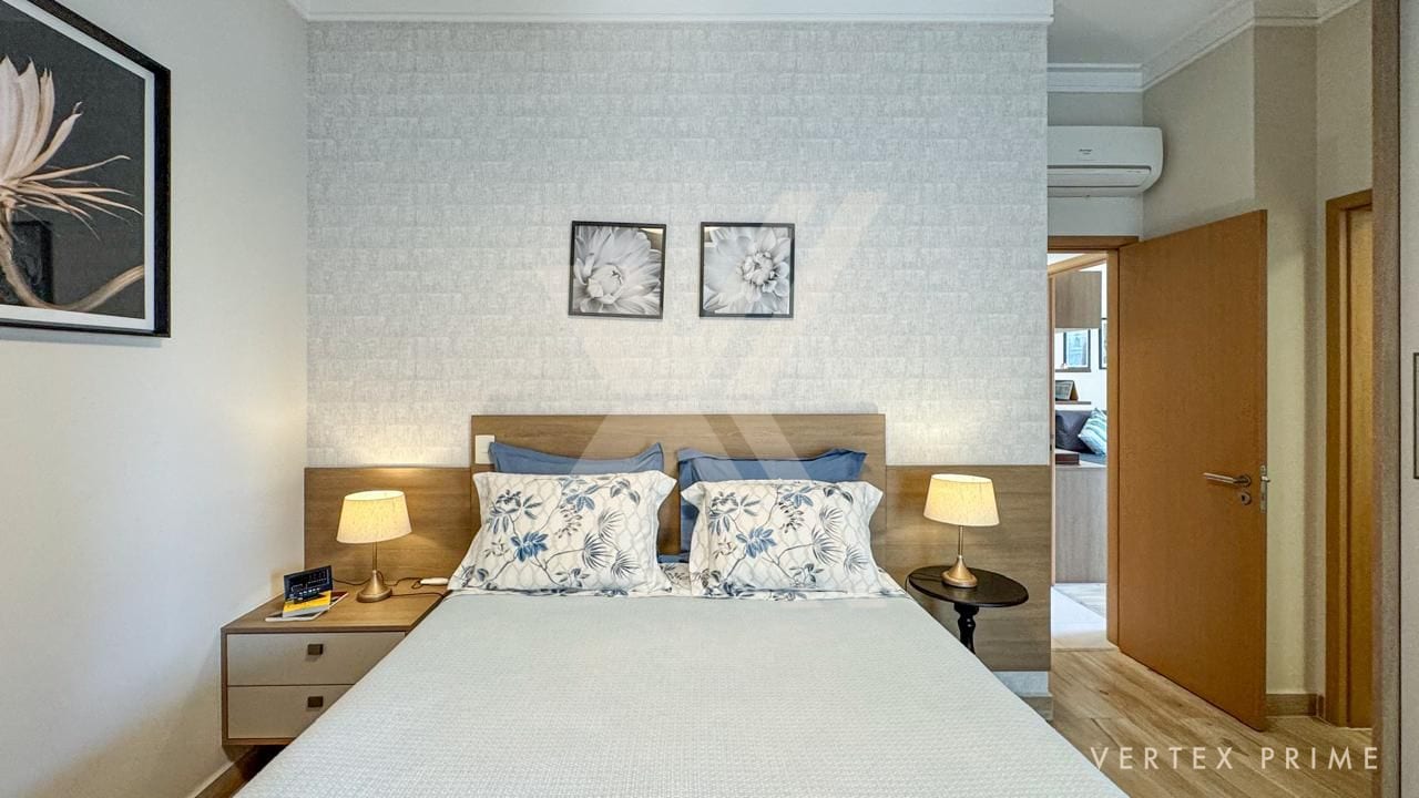 Apartamento de 3 suítes, andar alto e vista mar no Gonzaga em prédio com lazer. — foto