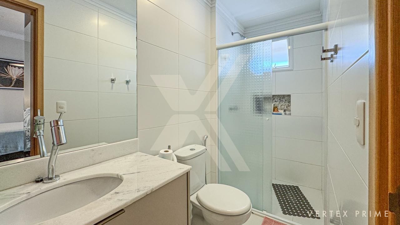 Apartamento de 3 suítes, andar alto e vista mar no Gonzaga em prédio com lazer. — foto