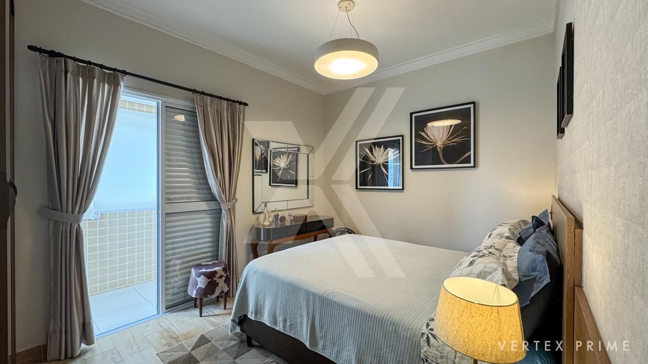 Apartamento de 3 suítes, andar alto e vista mar no Gonzaga em prédio com lazer. — foto