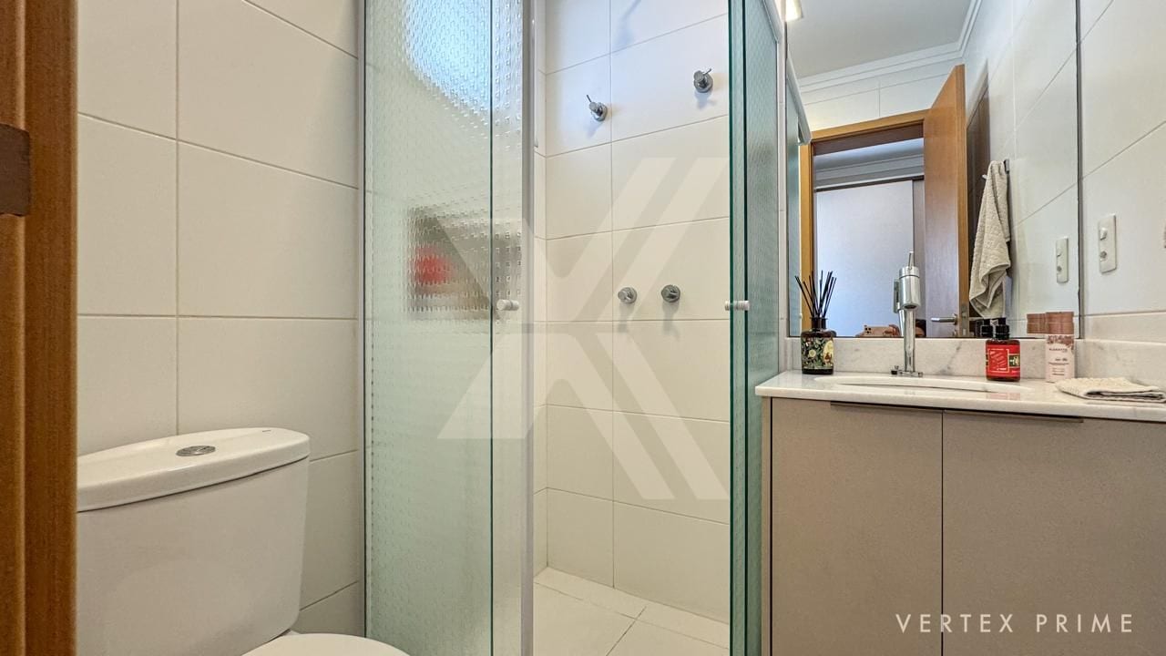 Apartamento de 3 suítes, andar alto e vista mar no Gonzaga em prédio com lazer. — foto