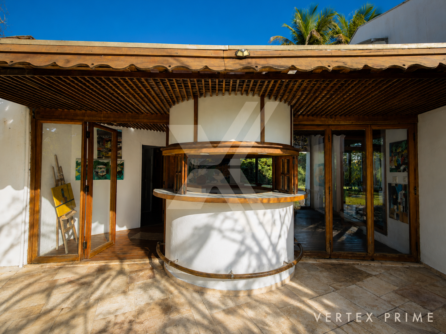 Casa Redonda, inspirada na construção de embarcações — foto
