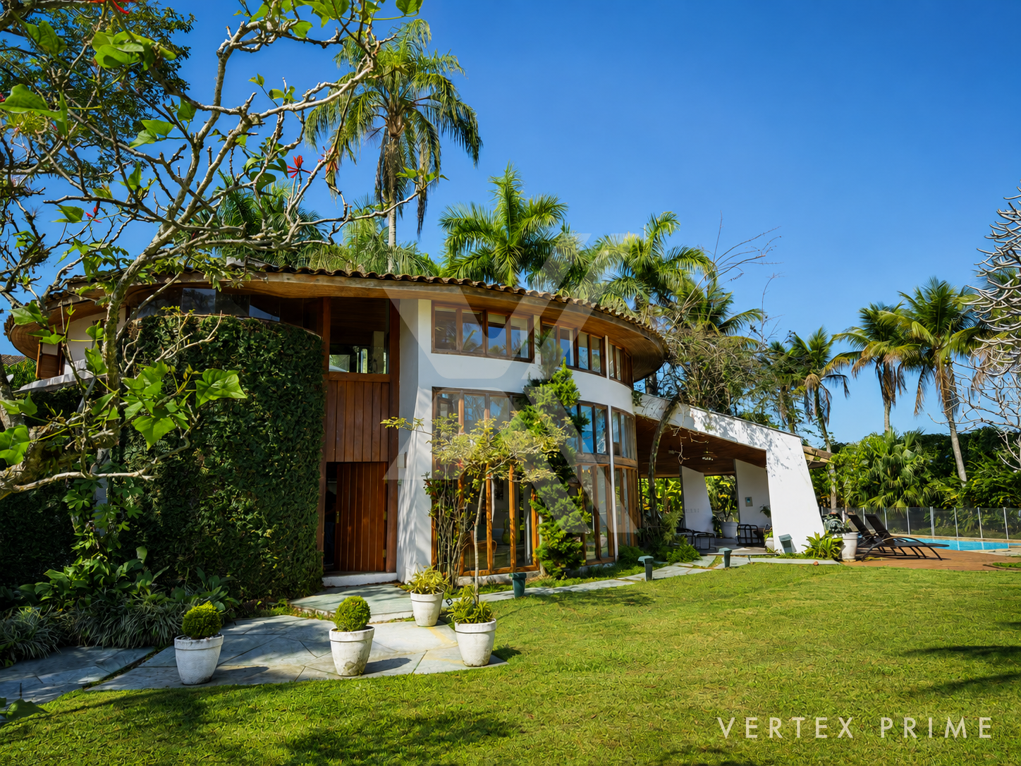 Casa Redonda, inspirada na construção de embarcações — foto