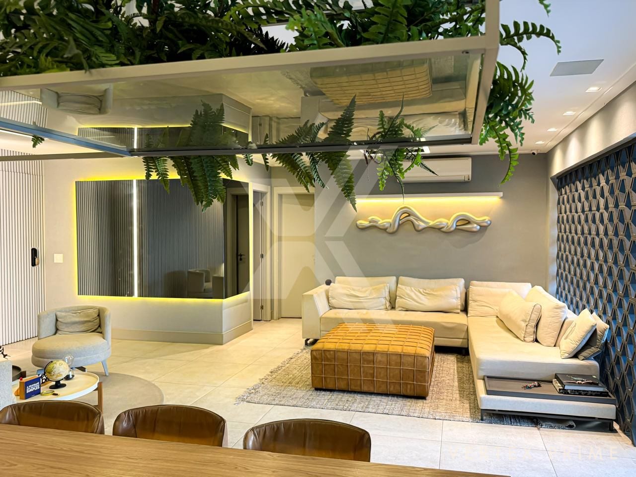 Apartamento garden com jacuzzi e teto retrátil, porteira fechada. Vila Rica - Santos — foto