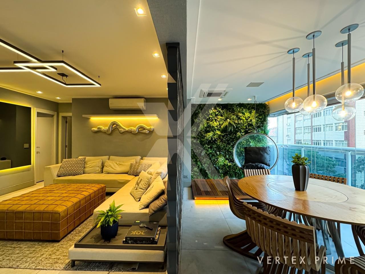 Apartamento garden com jacuzzi e teto retrátil, porteira fechada. Vila Rica - Santos