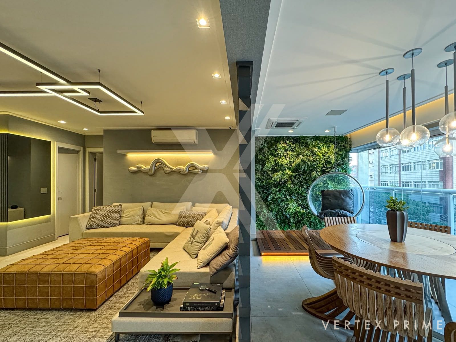 Apartamento garden com jacuzzi e teto retrátil, porteira fechada. Vila Rica - Santos — foto