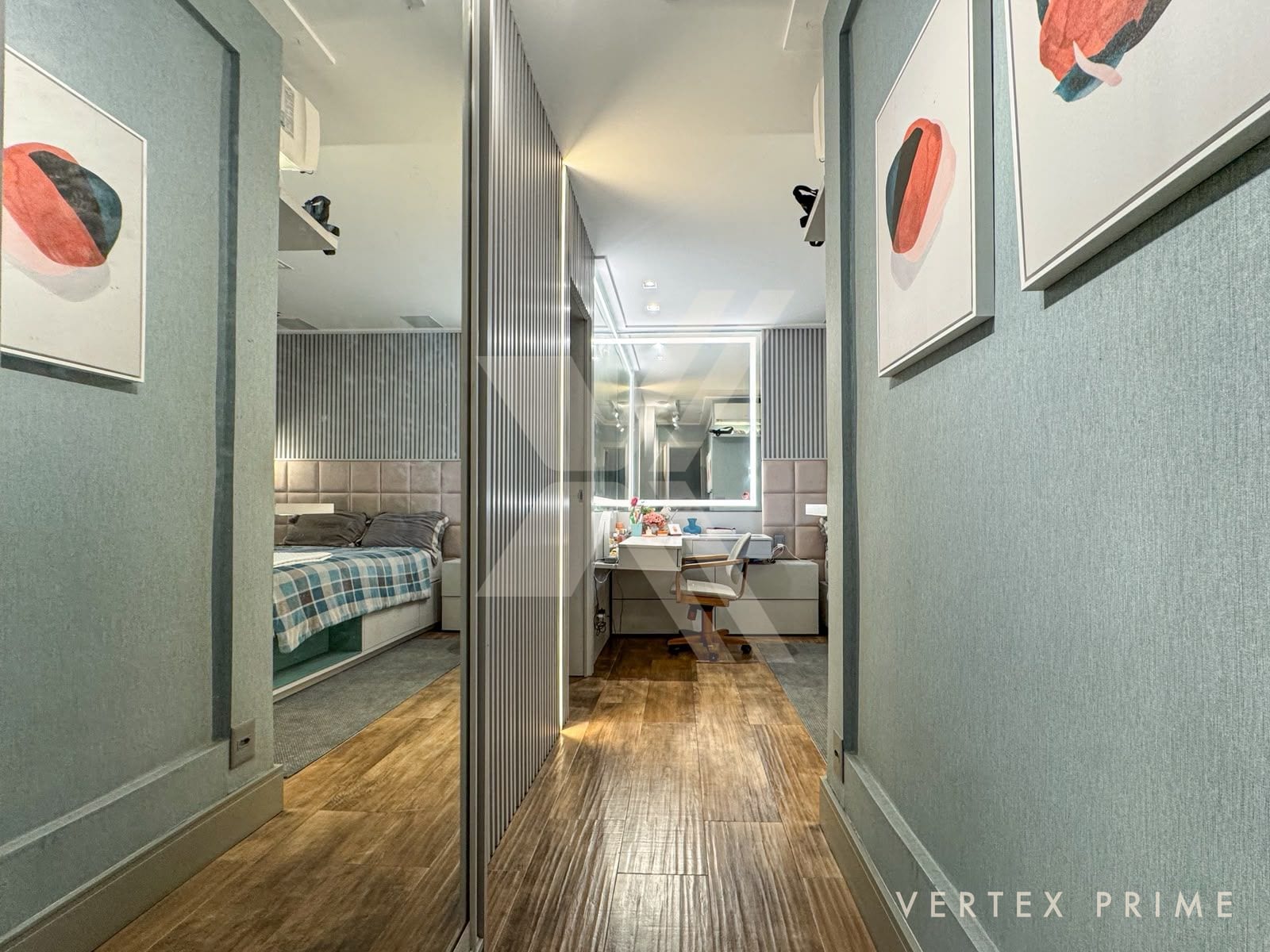 Apartamento garden com jacuzzi e teto retrátil, porteira fechada. Vila Rica - Santos — foto