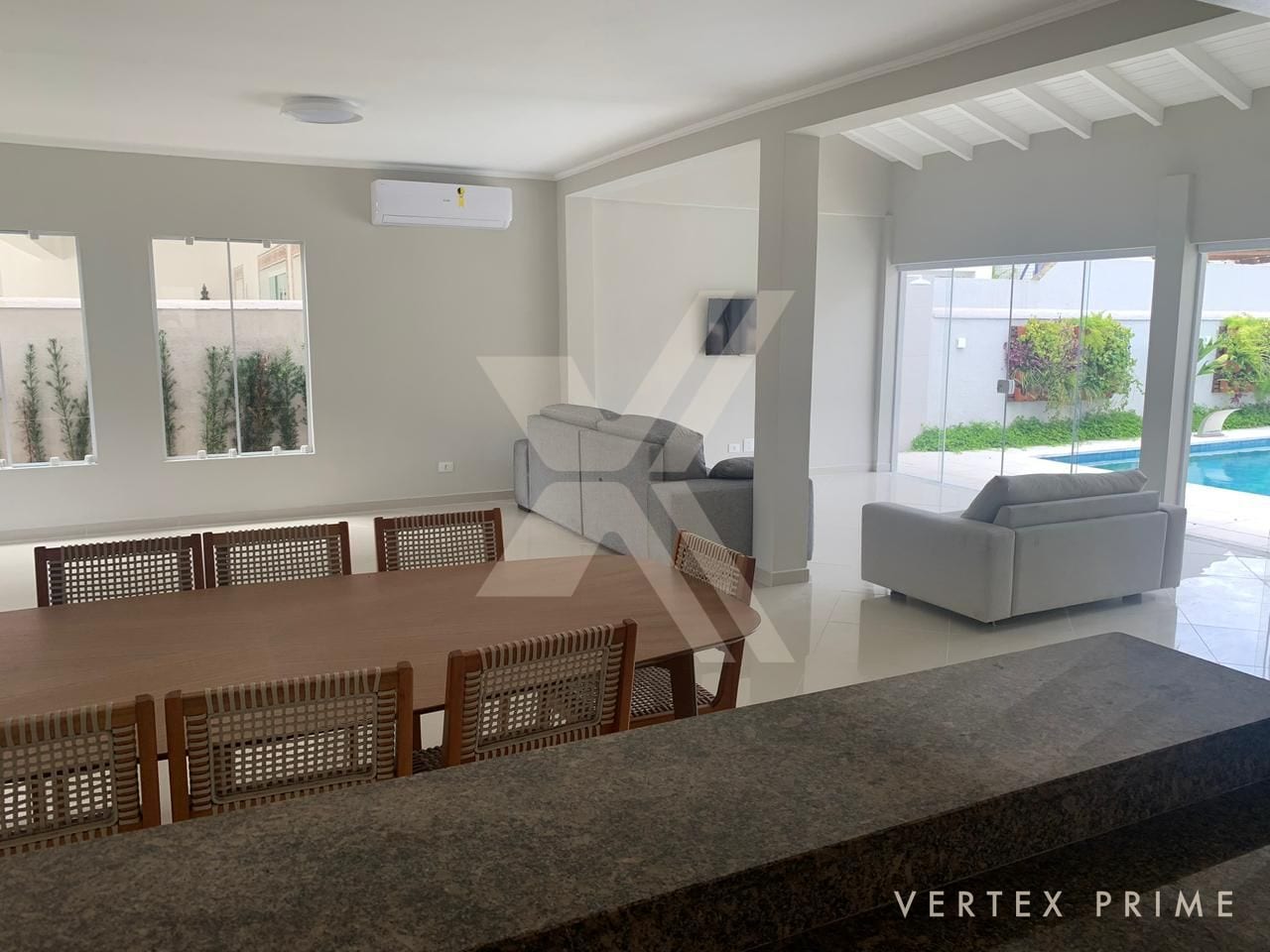 Villa Lopes 2 - Casa térrea contemporânea com quatro suítes e área de lazer completa — foto