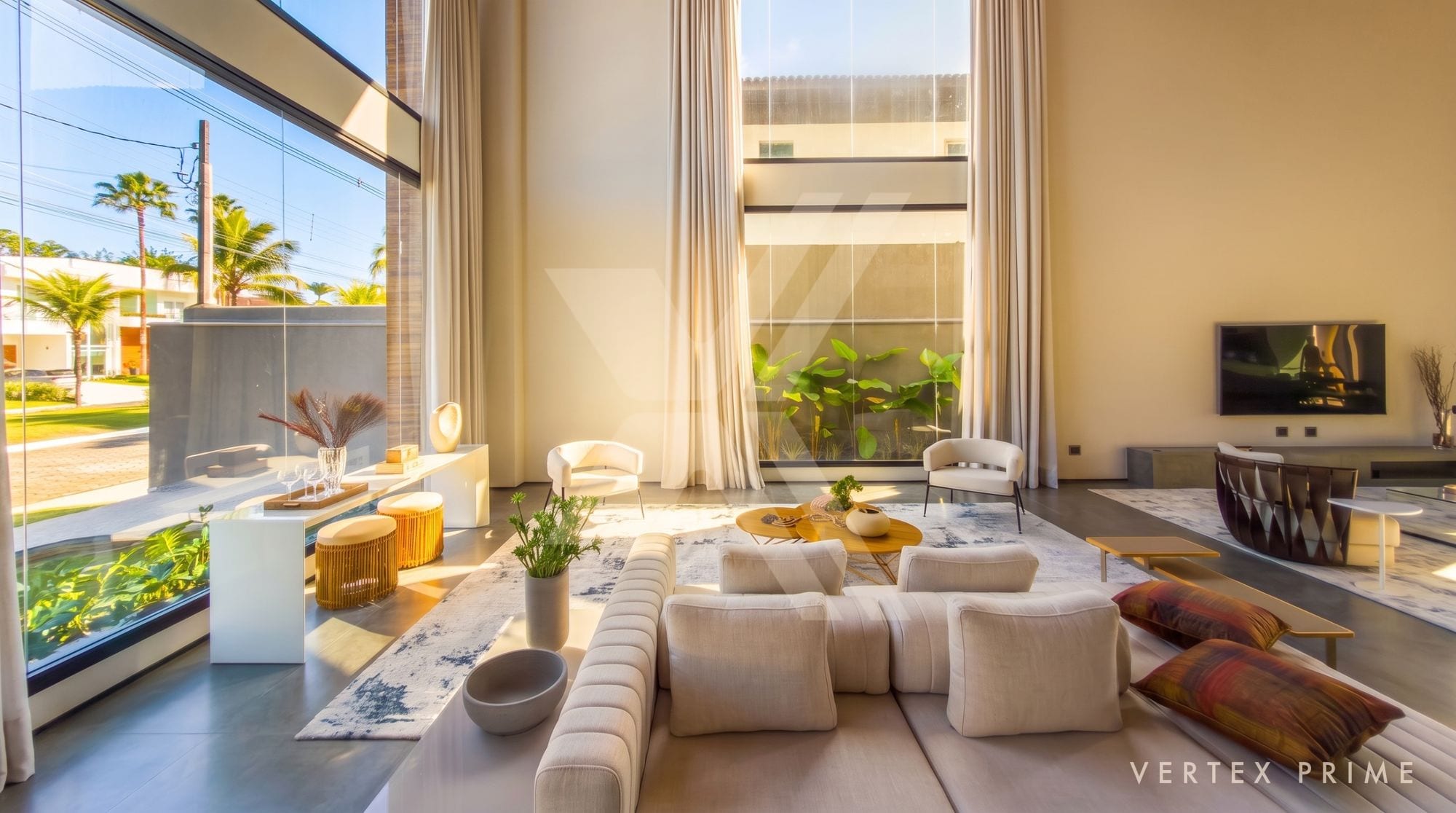 Residência automatizada com pé-direito de 8 metros — foto
